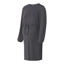 ESPRIT Maternity Damen Dress Nursing Long Sleeve Kleid, Charcoal Grey - 019, 36 EU von ESPRIT Maternity