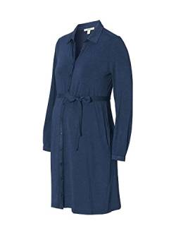 ESPRIT Maternity Damen Dress Nursing Long Sleeve Kleid, Dark Blue - 405, 40 EU von ESPRIT Maternity