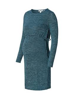 ESPRIT Maternity Damen Dress Nursing Long Sleeve Kleid, Teal Blue-455, XS von ESPRIT Maternity