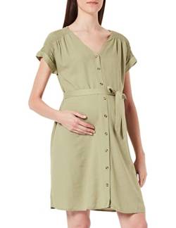 ESPRIT Maternity Damen Dress Woven Nursing Short Sleeve Kleid, Real Olive - 307, 40 EU von ESPRIT Maternity