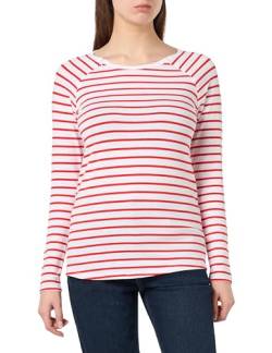 ESPRIT Maternity Damen Nursing Long Sleeve Stripe T-Shirt, Mission Red-619, M von ESPRIT Maternity