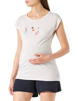 ESPRIT Maternity Damen Short Sleeve T-shirt T Shirt, Oatmeal Melange - 006, 38 EU von ESPRIT Maternity