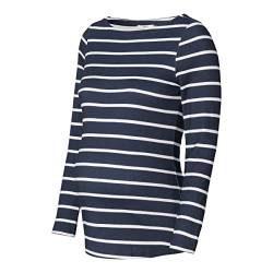 ESPRIT Maternity Damen T-shirt Long Sleeve Stripe T Shirt, Dark Blue - 405, 34 EU von ESPRIT Maternity