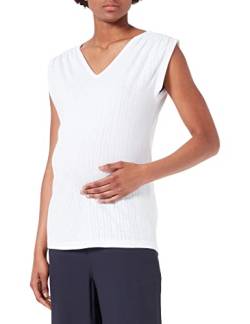 ESPRIT Maternity Damen T-shirt zonder mouwen T Shirt, Bright White - 101, 36 EU von ESPRIT Maternity