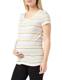 ESPRIT Maternity Damen ss AOP Umstands-T-Shirt, Mehrfarbig (Off White 110), 36 (Herstellergröße: S) von ESPRIT Maternity