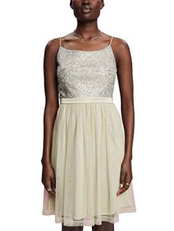 ESPRIT Collection Damen 033eo1e334 Kleid, 335/Dusty Green, L von ESPRIT