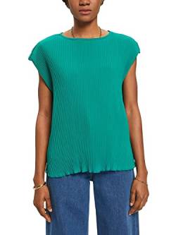 ESPRIT Collection Damen 033eo1k313 T-Shirt, 305/Emerald Green, XS von ESPRIT