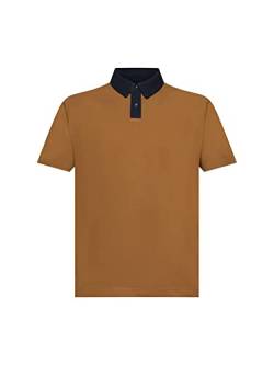 ESPRIT Collection Herren 023eo2k303 Polohemd, 265/Pale Khaki, XS von ESPRIT