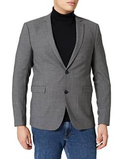 ESPRIT Collection Herren Anzugjacke 990eo2g301, Dark Grey, 56 von ESPRIT