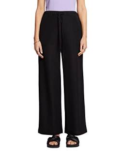 ESPRIT Damen 043EO1B311 Hose, 001/BLACK, XS von ESPRIT