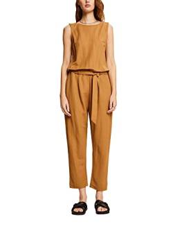 ESPRIT Damen 043EO1L301 Overalls, 231/CAMEL 2, XS von ESPRIT