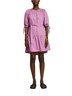 ESPRIT Damen 053EO1E313 Kleid, 506/VIOLET 2, 36 von ESPRIT