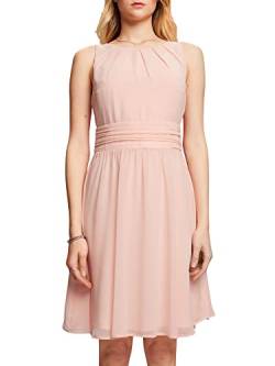 ESPRIT Damen 053EO1E341 Kleid, 695/PASTEL PINK, 42 von ESPRIT