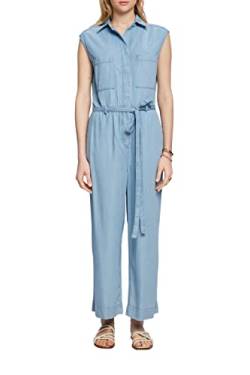 ESPRIT Damen 053EO1L301 Overalls, 903/BLUE Light WASH, 42 von ESPRIT