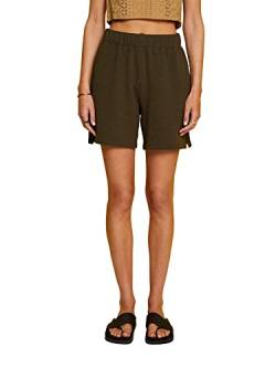 ESPRIT Damen 063CC1C304 Shorts, 355/DARK Khaki, L von ESPRIT