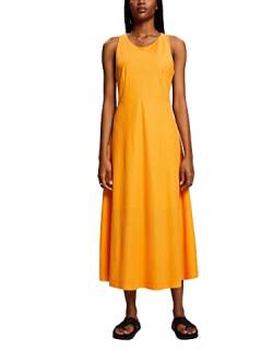 ESPRIT Damen 063EO1E304 Kleid, 880/BRIGHT ORANGE, L von ESPRIT