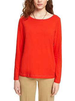 ESPRIT Damen 082EE1K330 T-Shirt, 630/RED, S von ESPRIT