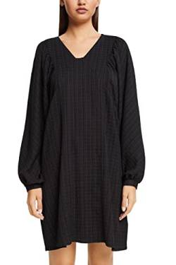 ESPRIT Damen 102CC1E320 Kleid, 001/BLACK, S von ESPRIT