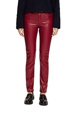 ESPRIT Damen 112CC1B313 Hose, 615/CHERRY RED, 26/30 von ESPRIT