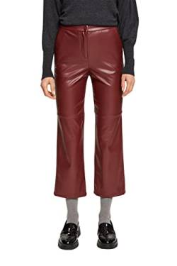 ESPRIT Damen 112EO1B316 Hose, 601/BORDEAUX RED 2, 38 von ESPRIT