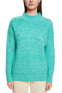 ESPRIT Damen 112ee1i322 Pullover, Light Green, XL EU von ESPRIT