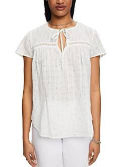 ESPRIT Damen 993EE1F306 Bluse, 111/OFF White 2, S von ESPRIT