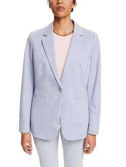 ESPRIT Damen 994EE1G301 Blazer, 445/LIGHT Blue Lavender, 38 von ESPRIT