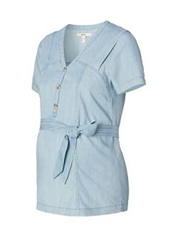 ESPRIT Damen Blouse Nursing Short Sleeve Bluse, Lightwash-950, 34 von ESPRIT