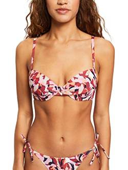 ESPRIT Damen Carilo Beach Rcs Pad.bra Bikini, Dark Red 3, B EU von ESPRIT