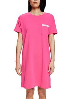 ESPRIT Damen Cotton Holiday NW OCS ns s_ss Nachthemd, PINK Fuchsia, 36 von ESPRIT