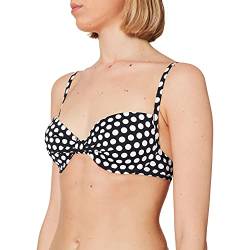 ESPRIT Damen Crosby Beach Padded Bra Bikinioberteil, Schwarz, 38C von ESPRIT