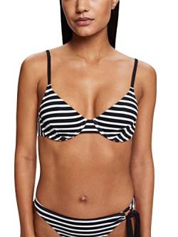 ESPRIT Damen Hamptons Beach Ay Rcs Uw.bra Bikini, Black 3, B EU von ESPRIT