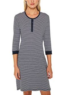 ESPRIT Damen Jordyn Nightshirt Nachthemd, 400/NAVY, (Herstellergröße: 38) von ESPRIT