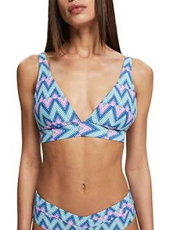 ESPRIT Damen Maris Beach RCS pad.Bra top Bikini, Bright Blue 3, 40B von ESPRIT