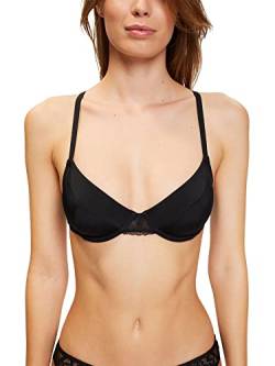 ESPRIT Damen Micro LACE Mix RCS Underwire Bra Geformter BH, Black, 75 D von ESPRIT