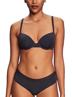 ESPRIT Damen Modal W.logo Elastic Classic Padded Bra Gepolsterter BH, Anthracite, 75D von ESPRIT