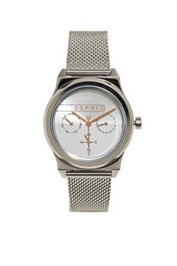 ESPRIT Damen Multi Zifferblatt Quarz Uhr mit Edelstahl Armband ES1L077M0045 von ESPRIT