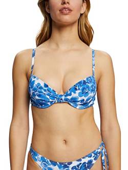 ESPRIT Damen SABANG Beach RCS Padded Bra Bikini, Blue 3, 36B von ESPRIT