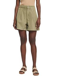 ESPRIT Damen Shorts 052ee1c324, Light Khaki, 32 von ESPRIT