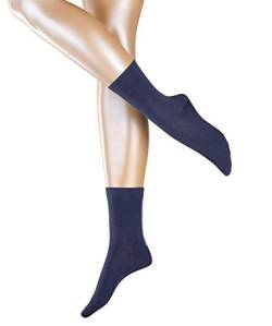 ESPRIT Damen Socken Accent Stripe 2-Pack, Baumwolle, 2 Paar, Blau (Marine 6120), 39-42 von ESPRIT