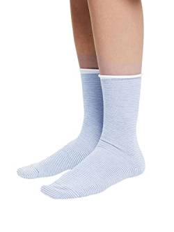 ESPRIT Damen Socken Allover Stripe 2-Pack W SO Baumwolle gemustert 2 Paar, Mehrfarbig (Sortiment 0020), 35-38 von ESPRIT