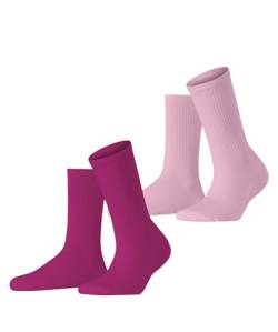 ESPRIT Damen Socken Basic Tennis 2-Pack W SO Baumwolle einfarbig 2 Paar, Mehrfarbig (Sortiment 0040), 39-42 von ESPRIT