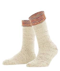 ESPRIT Damen Socken Multicolour Boot W SO Baumwolle Wolle einfarbig 1 Paar, Beige (Creme 2050), 39-42 von ESPRIT