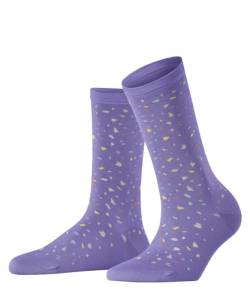 ESPRIT Damen Socken Terrazzo Sock W SO Viskose gemustert 1 Paar, Lila (Thimble 6996), 39-42 von ESPRIT
