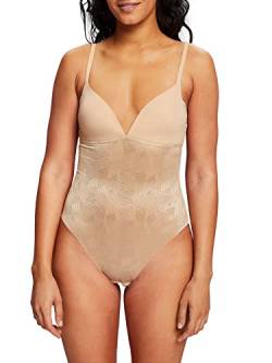 ESPRIT Damen Soft Shaping Lace Soft.body Shapewear Ganzkörper-Body, Dusty Nude, 80A von ESPRIT