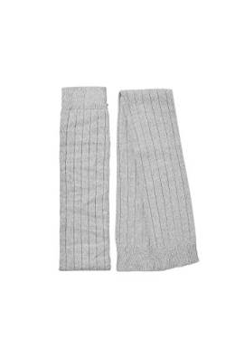 ESPRIT Damen Stulpen Rib W LW Wolle dick gemustert 1 Paar, Grau (Light Grey 3400), Einheitsgröße von ESPRIT