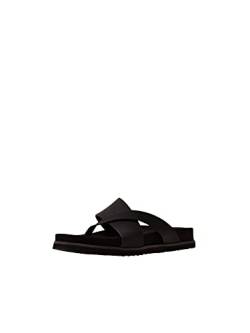 ESPRIT Damen modischer Tieffußbett Slipper, 001 Black 1, 42 EU von ESPRIT