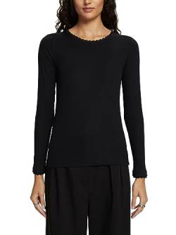 ESPRIT Geripptes Longsleeve, Organic Cotton von ESPRIT