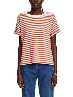 ESPRIT Gestreiftes T-Shirt, 100% Baumwolle von ESPRIT