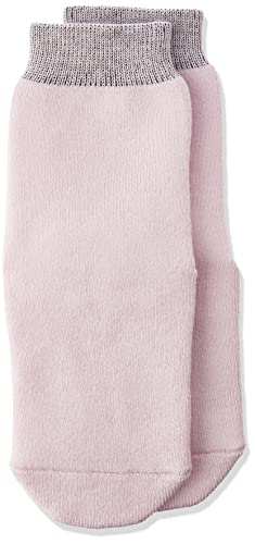 ESPRIT Haussocken Foot Logo Bio Baumwolle Kinder rosa lila viele weitere Farben verstärkte Hüttensocken ohne Muster atmungsaktiv Noppendruck rutschhemmend auf der Sohle 1 Paar von ESPRIT